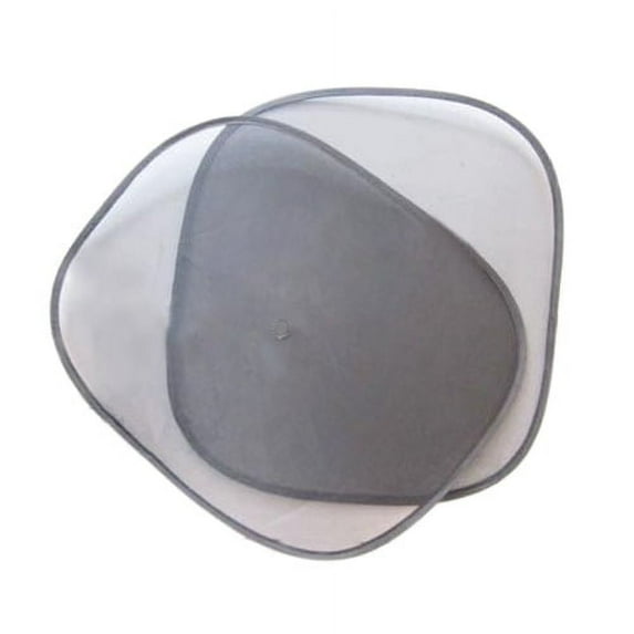 Soumake 1 Pair Black Mesh Car Side Rear Window Sun Shade Cover Visor Shield Screen