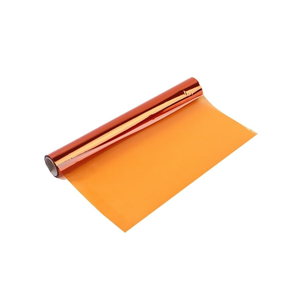 Soumake 1 Roll Decorative Bright Color Cellophane Wrap Roll Plastic Visual Effect Cellophane Roll for Party