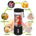 Soumake 1 Set 500ml Electric Juicer Food Grade 6 Blades USB Charging