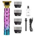 thumbnail image 1 of Soumake 1 Set Hair Clipper Professional T-Shaped Hair Trimmer with 4 Guide Combs Rechargeable T-Blade Hair Edgers for Men, 1 of 7