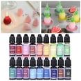 thumbnail image 1 of Soumake 10ml Epoxy Pigment DIY Highly Concentrated Liquid Candle Making Resin Coloring Pigment for Paint, 1 of 8