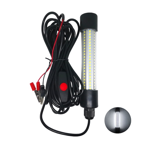 Soumake 12-24V 13W Led Submersible Freshwater Saltwater Underwater Fishing Light Lamp Practical