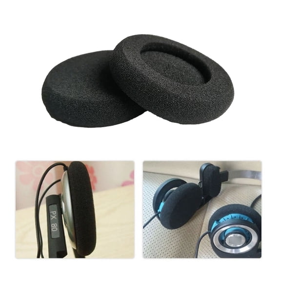 Soumake 2 Pairs 5cm Soft Headphone Sponge Cover Ear Pads Cushion Replacement for PX100 PX100II PX200 PX80 PC131 PP