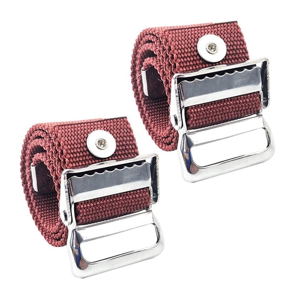 Soumake 2Pcs Adjustable Nylon Leg Band Straps Drywall Stilt Replacement Part Stilts Straps Leg Fixation Strap Kit