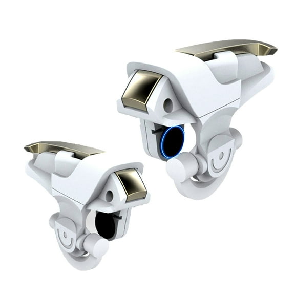 Soumake 2Pcs Mini Phone Gaming Triggers Metal Physical Button Free Fire Shooting Aim Key Controller Gamepads for iPhone