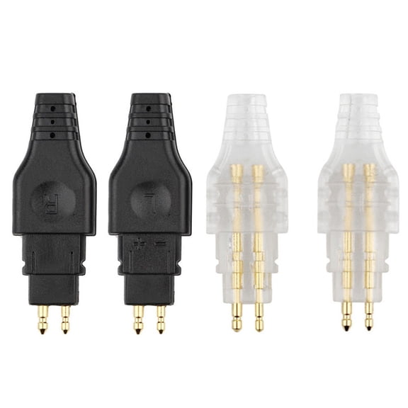 Soumake 2Pcs Replacement Mini Earphone Cable Pin Audio Plug for HD580 HD600 HD650 HD25