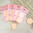 thumbnail image 1 of Soumake 2Pcs/Set Powder Puffs Soft Wet Dry Dual Use Sponge Cosmetic Puff Beauty Tool For Girl Practical, 1 of 8