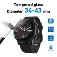 thumbnail image 1 of Soumake 2Pcs Universal Tempered Glass Round 34-43mm Dial Watch Screen Protective Film, 1 of 8