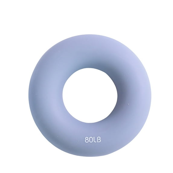 Soumake 40LB/60LB/80LB/100LB Finger Grip No Odor Portable High Elasticity Flexible Comfortable Handfeel Build Strength Multipurpose Hand Grip Trainer Silicone Ring for Daily Life
