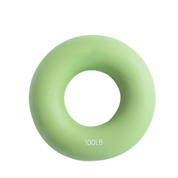 Soumake 40LB/60LB/80LB/100LB Finger Grip No Odor Portable High Elasticity Flexible Comfortable Handfeel Build Strength Multipurpose Hand Grip Trainer Silicone Ring for Daily Life