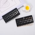 thumbnail image 1 of Soumake 40Pcs/Sheet Exquisite Women Faux Pearl Cubic Zirconia Round Ear Stud Earring Jewelry Accessory Fashion, 1 of 8