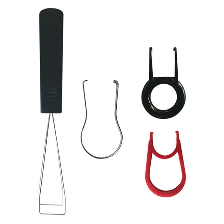 Soumake 4Pc/Set C-200 Switch Puller Convenient Labor-saving Metal Long-lasting Switch Keycap Puller Removing Tool Kit for Mechanical Keyboard