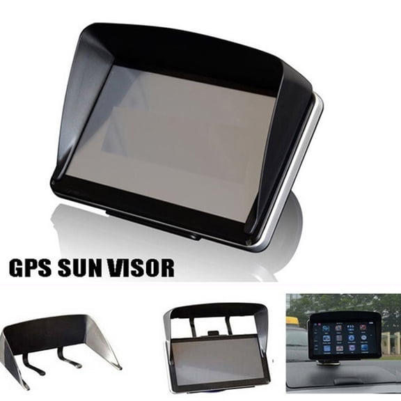 Soumake 5/7Inch Screen Sun Shade Visor Shield Car Gps Cover Block Blind Cap Accessories Practical