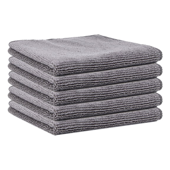 Soumake 5Pcs 30x30cm Large Microfiber Cleaning Clothes Oil Stain Remover Highly Absorbent Reusable Kitchen Towels Set