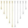 thumbnail image 1 of Soumake 5Pcs Extension Chain Non-Fading Double Head Lobster Clasp Diy Jewelry Metal Necklace Extender Chain Links Home Supplies, 1 of 8