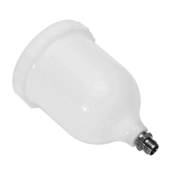 Soumake 600Ml Plastic Pot Cup For Devilbiss/Tekna Pro Pri Flg Gravity Spray Torch Tool Practical