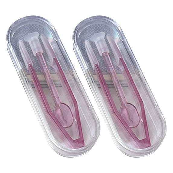 Soumake 6Pcs/Set Colorful Contact Lens Remover Inserter Tool Case Set Contact Lens Applicator with Soft Tip Contact Lens User Supplier