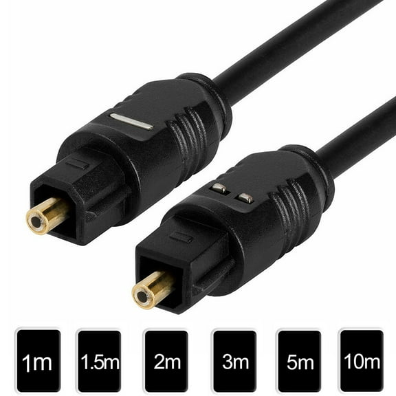Soumake 7.1 Surround Sound Fiber Optical Digital Toslink Audio Cable Speaker Tv Cord Practical