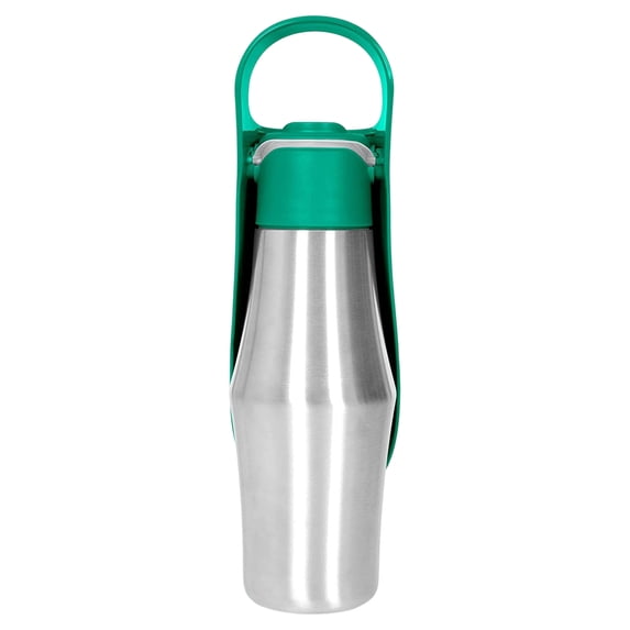 Soumake 750ML Dog Water Bottle Large Capacity Stainless Steel Pet Drinking Bottle Travel Hiking Outdoor Water Feeder Pet Supply