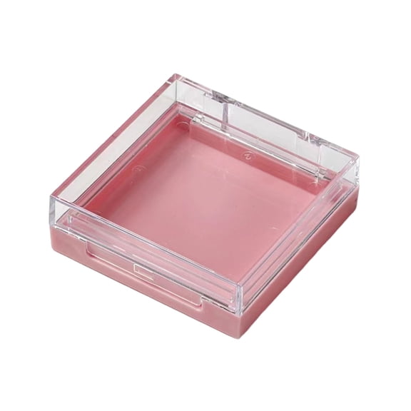 Soumake Acrylic Double-Layer Press-On Nails Box – Transparent Lid, Portable Nail Display & Storage Organizer