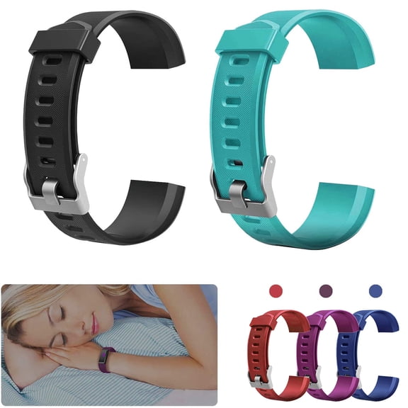 Soumake Adjustable Soft TPE Bracelet Strap for ID115 Plus/ID115HR Plus/ID115 Plus HR