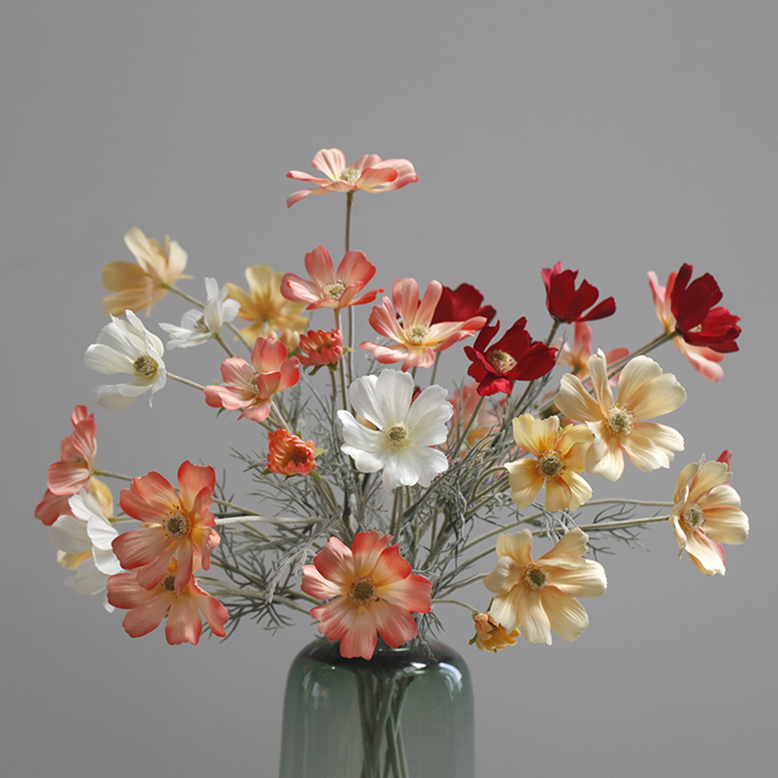 Soumake Artificial Flower Waterproof Realistic Silk Fabric Daisies ...