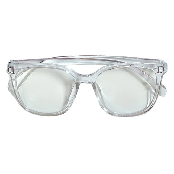 Soumake Blue Light Blocking Glasses Unisex Clear View Large Frame Strong Hinge Smooth Transparent With Rim Eye Protection Clear Bluelight Glasses Spectacles