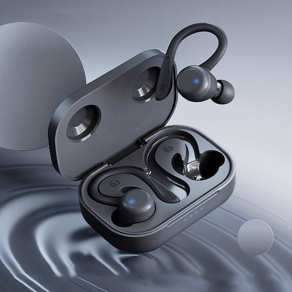 Soumake Bluetooth-compatible Earphones Ear Hook Touch Control IPX6 Waterproof Wireless Earbuds Sports Headset for Running