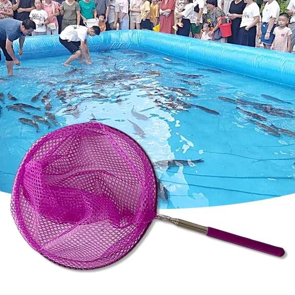 Soumake Butterfly Net Handheld Telescopic Explore Nature Exercise Hand-On Ability Fishing Net Outdoor Supplies Practical
