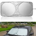 thumbnail image 1 of Soumake Car Front Window Sun Shade Visor Folding Windshield Anti-Uv Cover Protector, 1 of 1