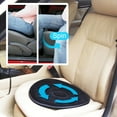 Soumake Car Seat Cushion 360 Degree Rotary Portable NonSlip Elderly
