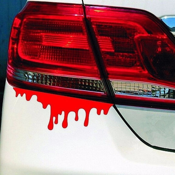 Soumake Car Sticker Reflective Unique Red Creative Car Decals for Cars