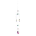 thumbnail image 1 of Soumake Charming Suncatcher Hollow Out Nice-looking Star Moon Design Faux Crystal Rainbow Maker Home Decor, 1 of 5