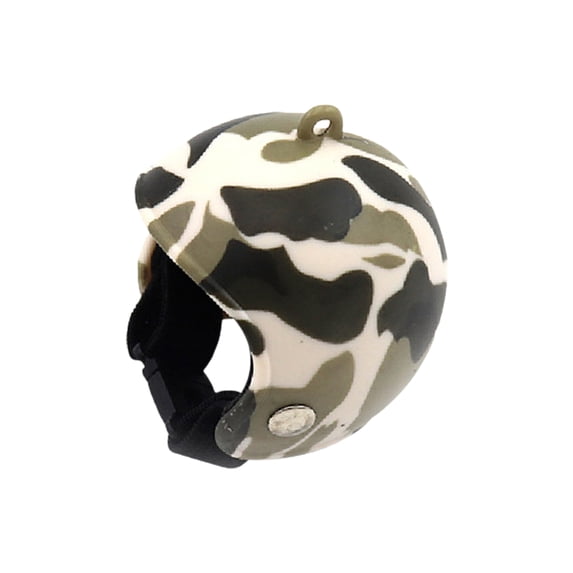 Soumake Chicken Helmet Adjustable Safe Comfortable Cute Protective Chicken Headgear for Small Birds Pet Supplies