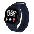 thumbnail image 1 of Soumake Digital LED Sports Watch Shockproof Square Design Large Screen Adjustable Strap Comfortable to Wear Accurate Time Watch, 1 of 5