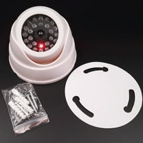 Soumake Fake Wireless Cctv Surveillance Security Dome Flashing Led Light Dummy Camera