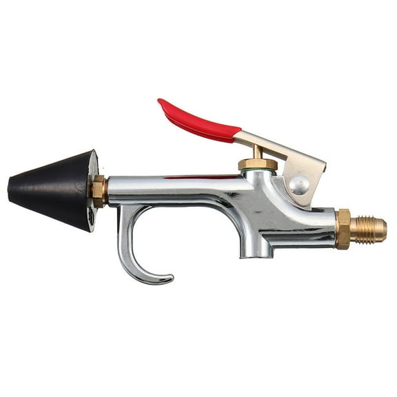 Soumake Flush Tool High Strength Replacement Kit Nickel Plated Iron Car A/C Line Flush Canister Nozzle for Automobile