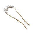 thumbnail image 1 of Soumake French Hair Fork Elegant Faux Pearl Anti-slip Long Thick Hair Updo Bun Metal U-Shaped Hair Pin Stick Women Girls Hair Accessories, 1 of 8