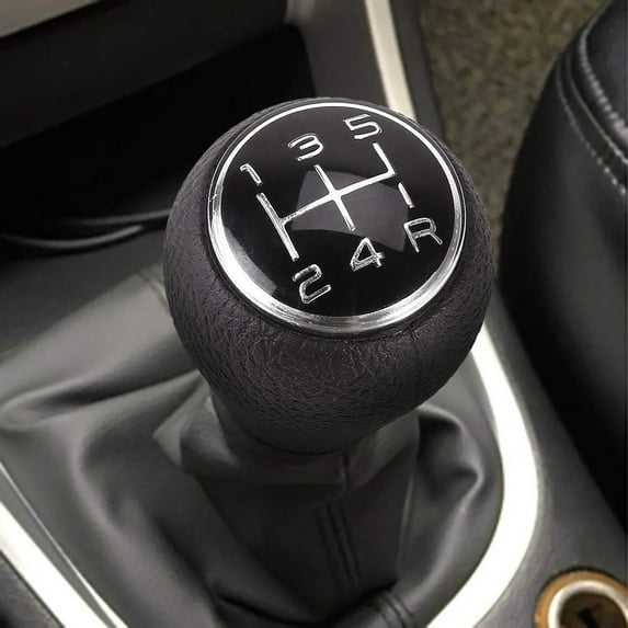 Soumake Gear Shift Knob 5 Speed Practical ABS Anti-slip Auto Shift Knob for Citroen C1 C3 C4
