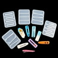thumbnail image 1 of Soumake Girl Hair Pin Barrette Making Mould Silicone Resin Epoxy Casting Mold DIY Craft, 1 of 8