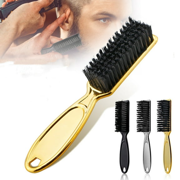 Soumake Hair Brush Wide Application Long Service Life ABS Barbers Styling Brush for Men
