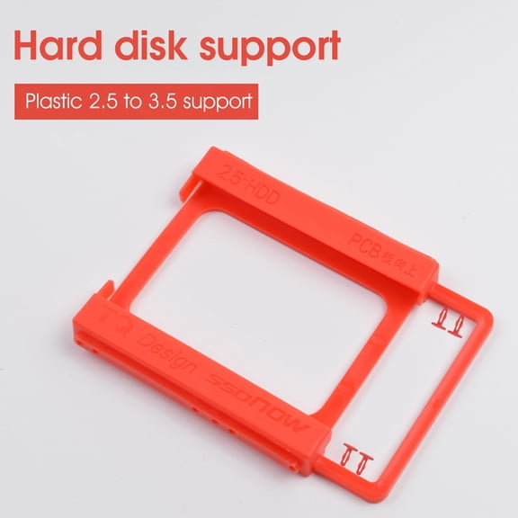 Soumake Hard Disk Stand Good Hardness Anti-cracking Professional 2.5 Inch to 3.5 Inch SSD Adapter Bracket for Desktop