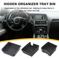 Soumake Hidden Tray Front Seat Car Organizer Under-Seat Storage Box Large Capacity Simple Installation Storage Case For Model3/Y