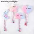 thumbnail image 1 of Soumake Interactive Squeaky Dog Toy Built-in Sound Bite Resistant Teeth Grinding Relieve Boredom Squeaky Chew Toy for Dogs, 1 of 8