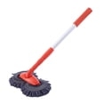 thumbnail image 1 of Soumake Long Handle Car Wash Brush Double Disc Design Detachable Reusable Windshield Window Microfiber Car Duster Dry Towel Cleaning Mop, 1 of 5