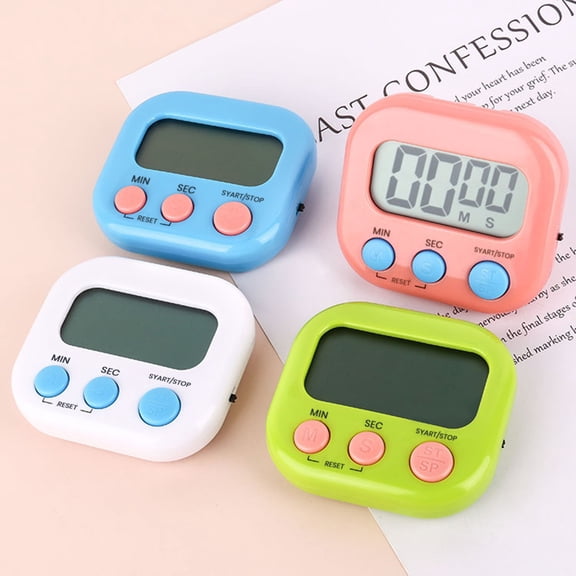 Soumake Magnetic Digital Timer for Teachers Kids Classroom Timer with Stand Hook Durable Easy-to-Read Display Set Buttons Kitchen Timer