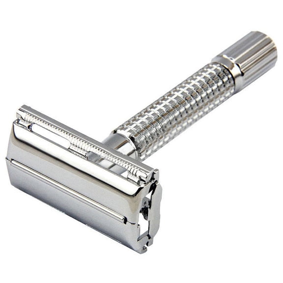 Soumake Men Classic Manual Double-Edged Razor Hair Removal Blade Beard Trimmer Shaver