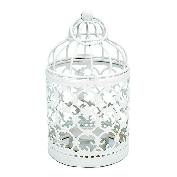 Soumake Metal Tealight Candle Holder Hanging Lanterns Birdcage Candlestick Home Decor