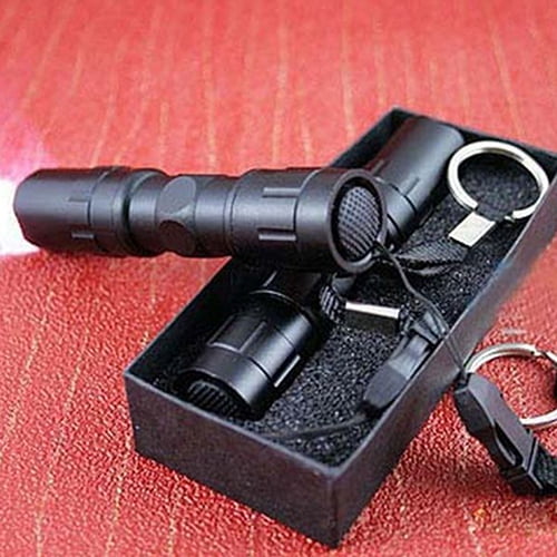 Soumake Mini Portable Super Bright 3W Led Lamp Flashlight Focus Light Torch Waterproof Practical
