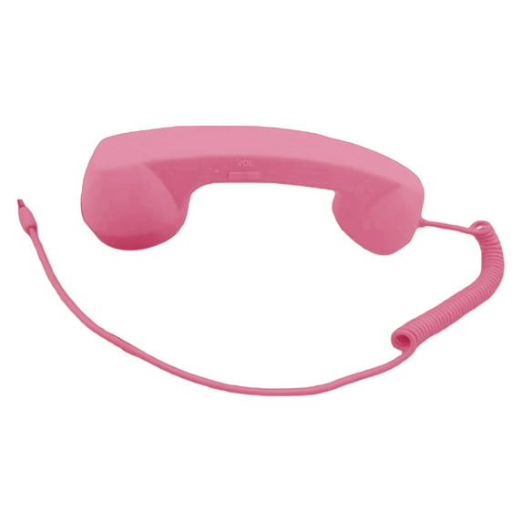 Soumake Mobile Phone Receiver Retro 3.5MM Phone Handset with Adjustable Volume And Microphone Mobile Accessory